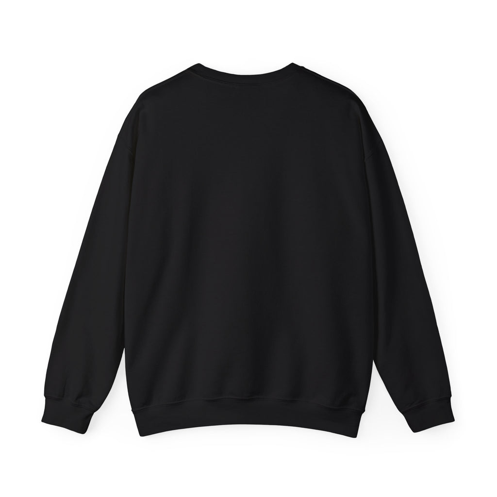 Funny Cat Motto Sweatshirt | black cat, retro cat