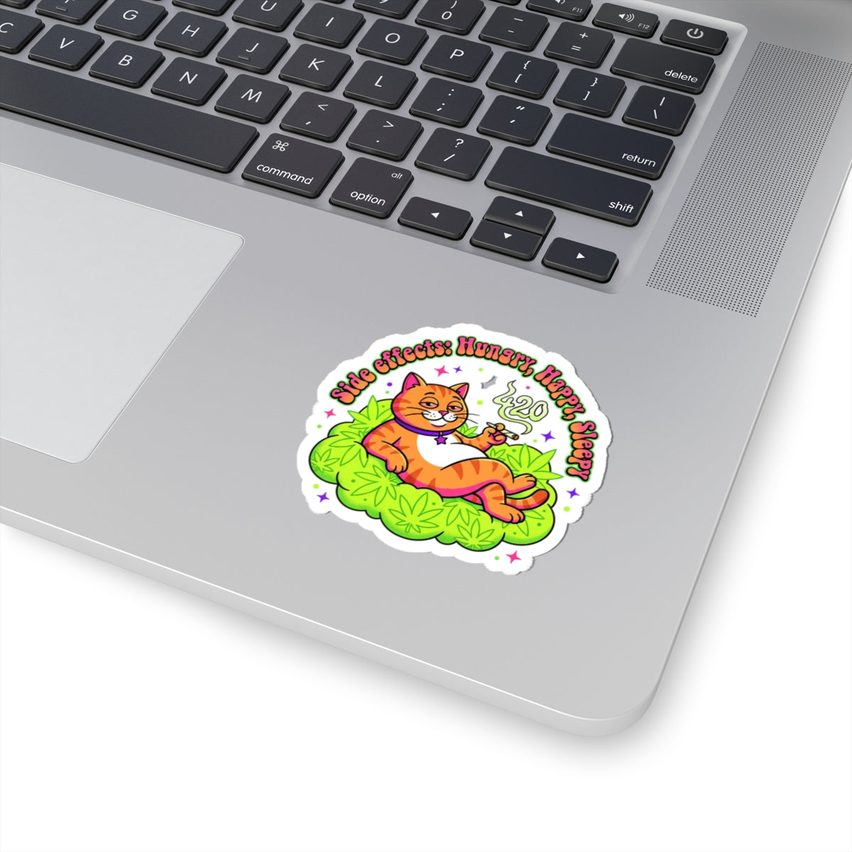 420 Cat Chill Sticker | cannabis, stoner humor